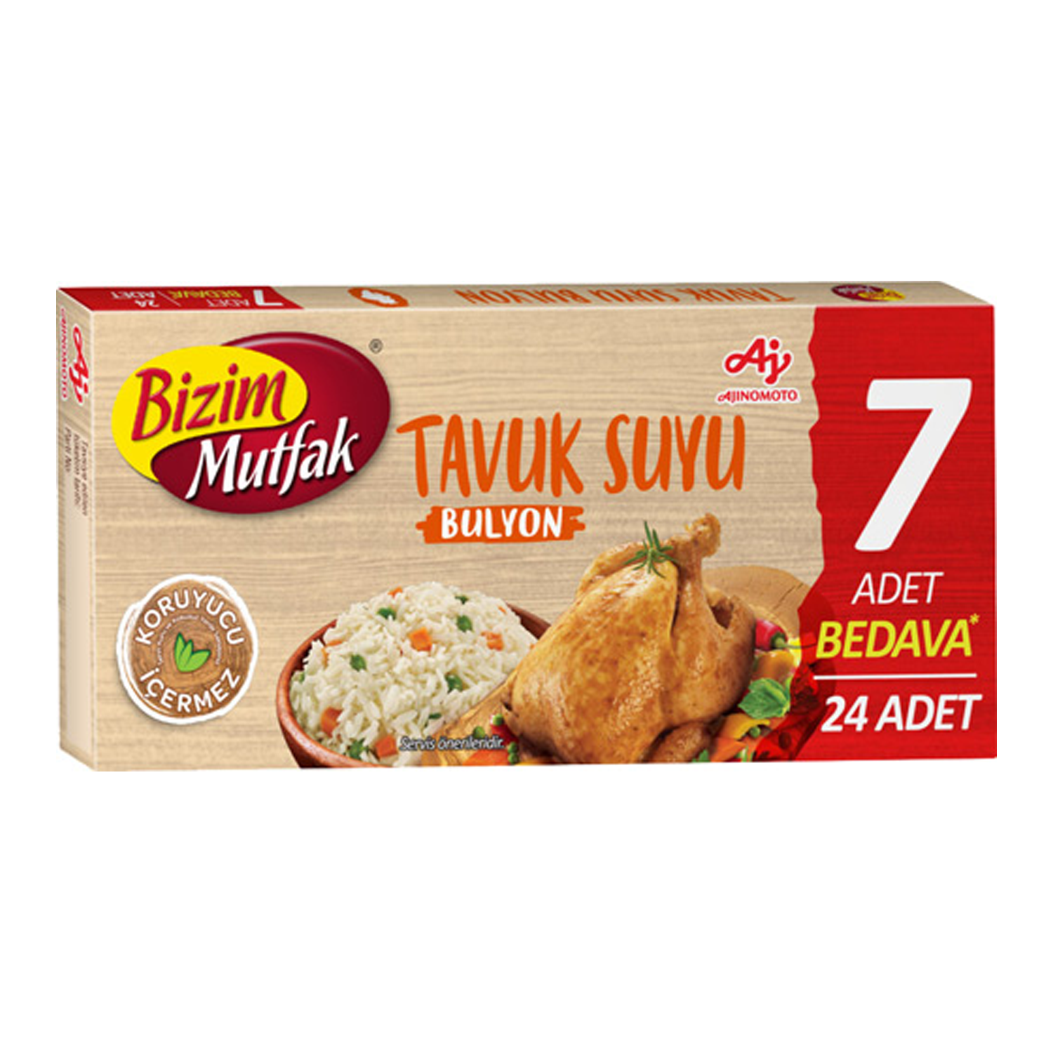 Bizim Bulyon 24lü Tavuk 240 GR