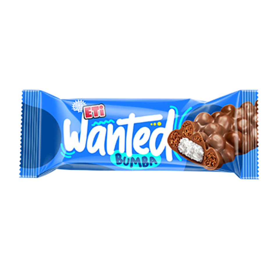 Eti Wanted Çikolata Kaplı Bumba 32 GR