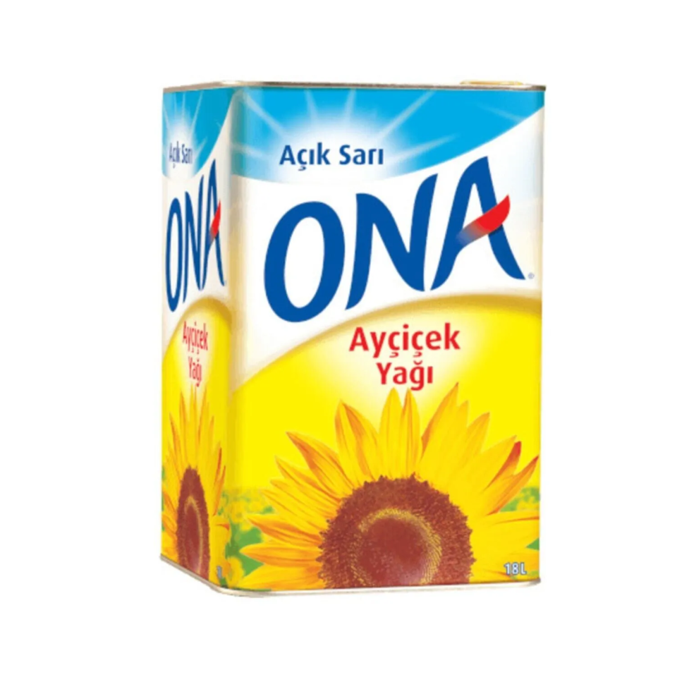 Ona Ayçiçek Yağı 18 LT