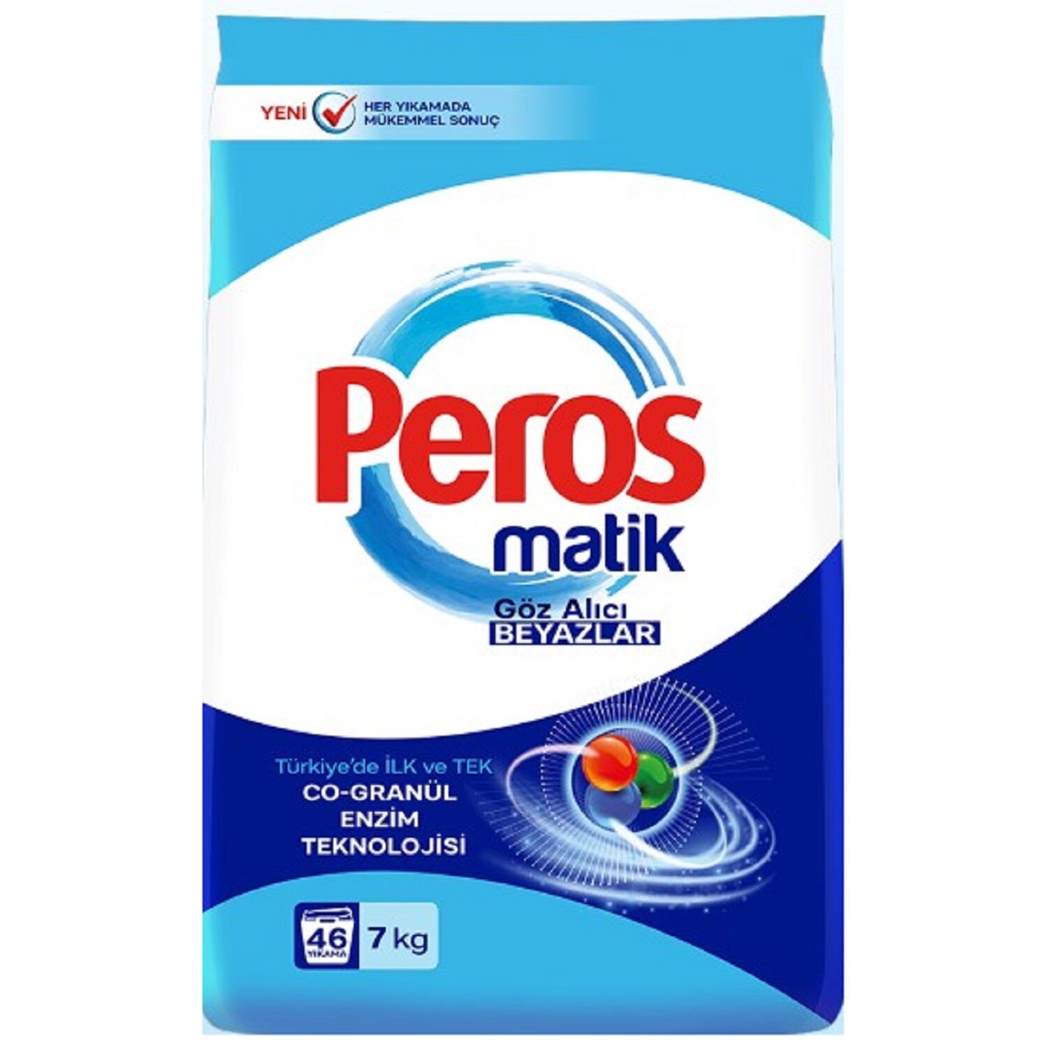 Peros Matik 7 KG Göz Alıcı Beyazlar