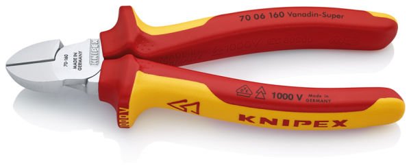 KNIPEX 70 06 160 VDE YAN KESKİ