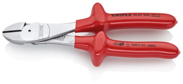 KNIPEX 74 07 200 AĞIR TİP VDE YAN KESKİ