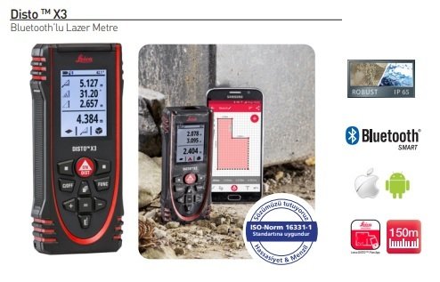 LEICA DISTO X3 LAZER METRE