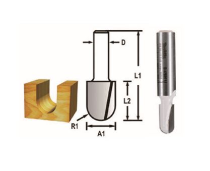 FREZE BIÇAĞI 12x25.4 mm