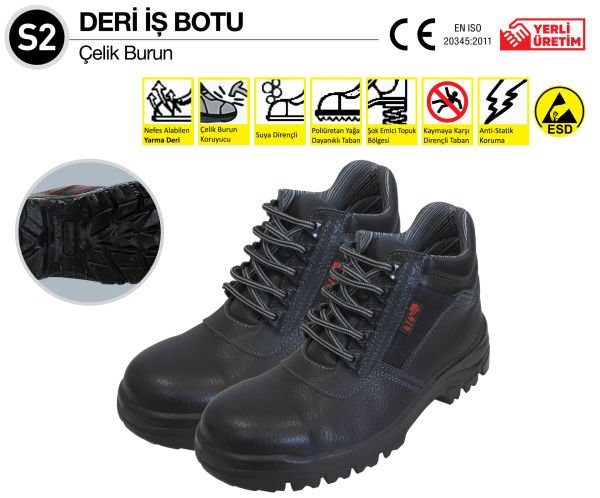 S2 DERİ İŞ BOTU NO:40