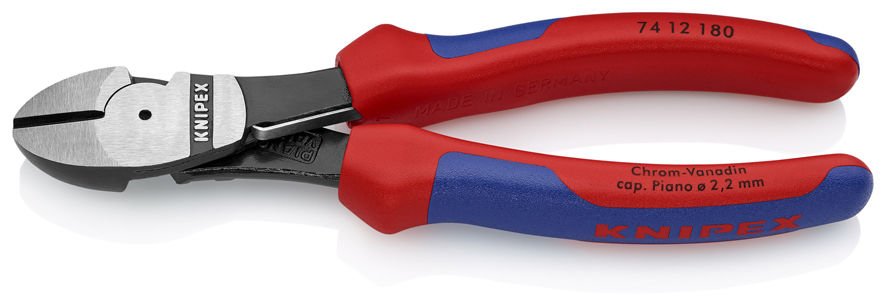 KNIPEX 74 12 180 AĞIR TİP YAN KESKİ