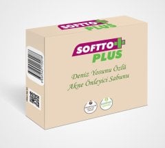 Softto Plus Deniz Yosunu Özlü Akne Önleyici Sabun 100 gr