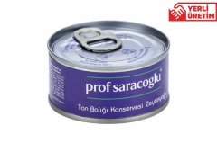 Prof Saracoğlu Zeytinyağlı Ton Balığı 80 Gr 12 Adet