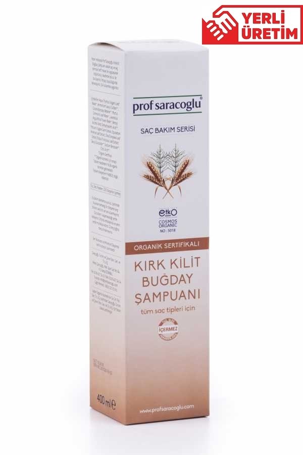 Prof Saracoglu Kırk Kilit Buğday Şampuanı 400 ML