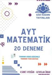 AYT Matematik 20 Deneme Çöz Kazan Yayınları