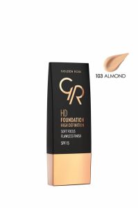 Golden Rose Hd Foundation High Definition No:103 Almond