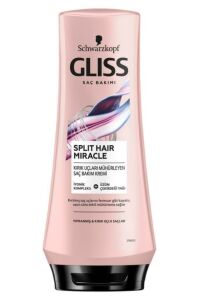 Gliss Split Hair Miracle Saç Bakım Kremi - İyonik Kompleks ve Üzüm Çekirdeği Yağı ile 360 ml