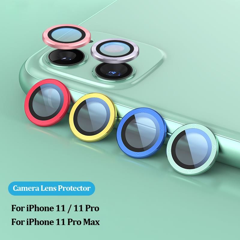 İphone 11 Fosforlu  Neon Lens Koruma