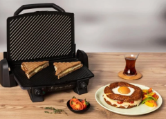 TEFAL Toast Expert Inox Elektrikli Izgara ve Tost Makinesi