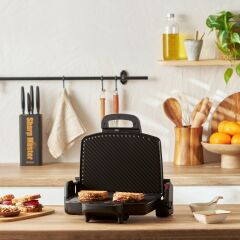 Homend Toastbuster 1337H 4 Ekmekli Tost Makinesi Siyah