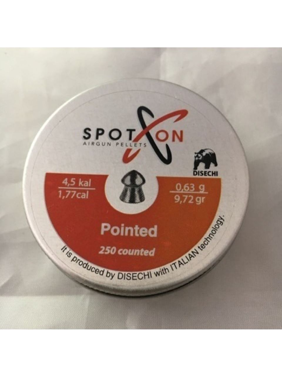 SPOTON POİNTED 4.5 CAL PELLET