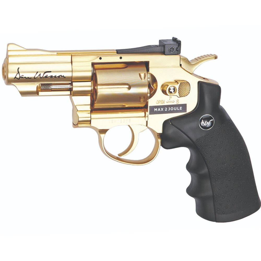 DAN WESSON GOLD TOPLU   2,5 İNC 4.5 CAL HAVALI TABANCA