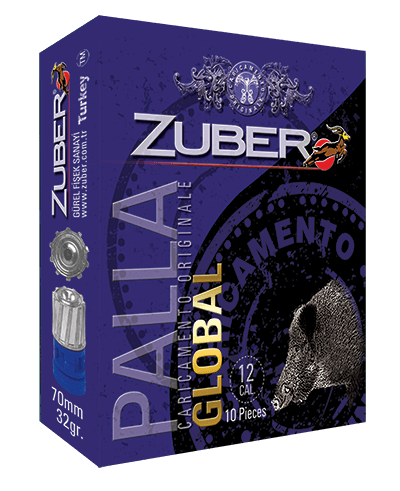 ZUBER GLOBAL PALLA 12 CAL. TEK KURŞUN ( 1 KOLİ )