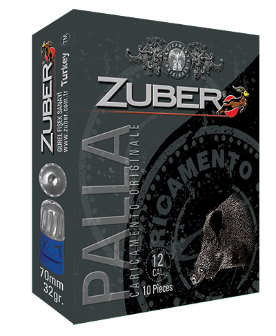ZUBER PALLA 12 CAL. TEK KURŞUN ( 1 KOLİ )
