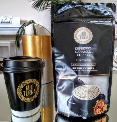 VANILLA & CARAMEL COFFEE  (Vanilya, Karamel, Propolis, Polen içeren 200 gr Selection Kahve)