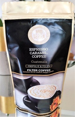 VANILLA & CARAMEL COFFEE  (Vanilya, Karamel, Propolis, Polen içeren 100 gr Selection Kahve)