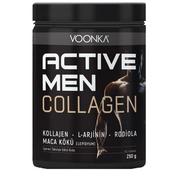 Voonka Collagen Active Men Toz Yeşil Elma 250 gr