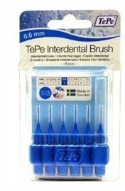 Tepe Interdantal Brush Diş Arası Fırçası 0.6 mm Mavi Blister 6 lı
