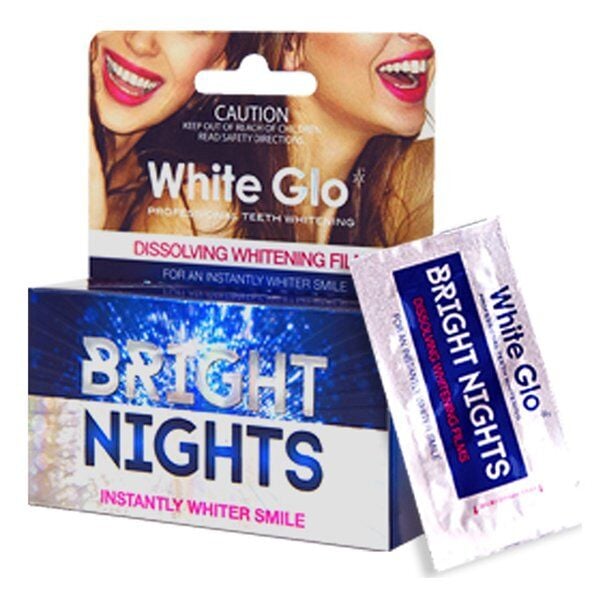 White Glo Bright Nights Beyazlatıcı Diş Bantları 6 Adet