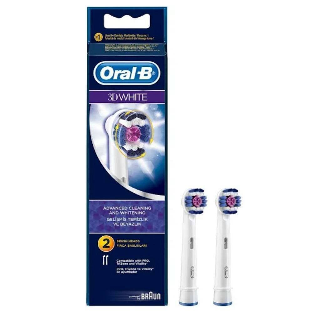 Oral B 3D White Diş Fırçası Yedek Başlığı 2'li
