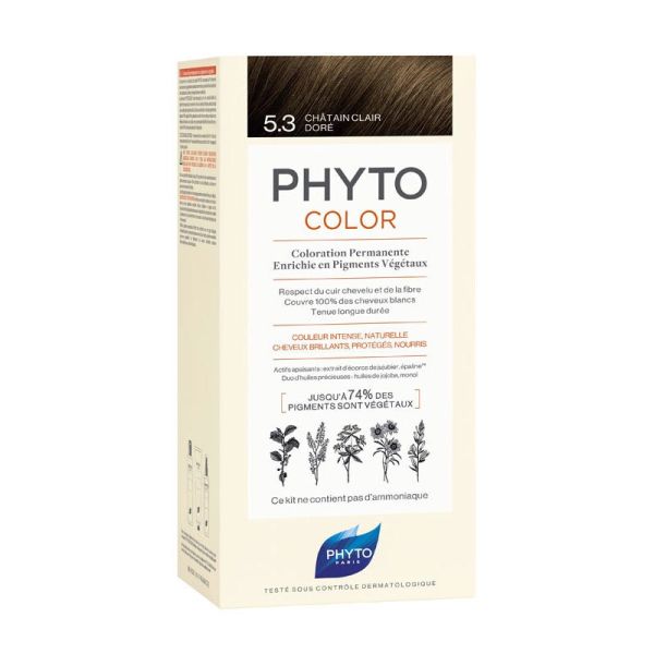 Phyto Color Saç Boyası 5.3 Açık Kestane Dore