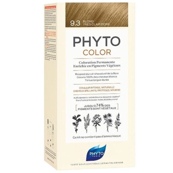 Phyto Color Saç Boyası 9.3 Açık Sarı Dore