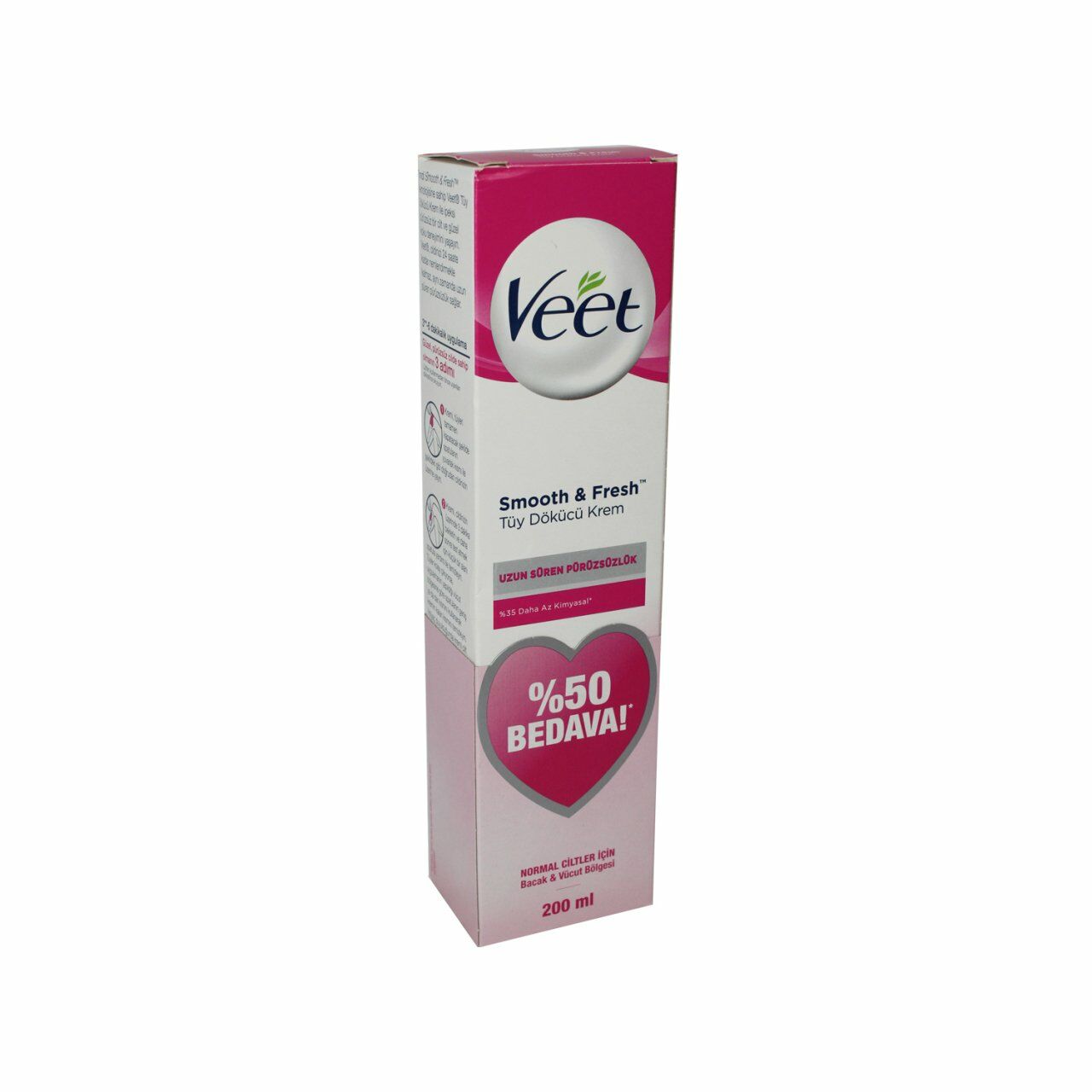 Veet Krem 200ml Normal %50 BEDAVA