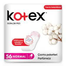 Kotex Günlük Ped 56'lı Parfümsüz