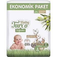 Baby Turco Ekonomik Doğadan Çocuk Bezi 2 Mini