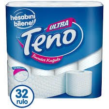 Teno Tuvalet Kağıdı 32li Çift Katlı