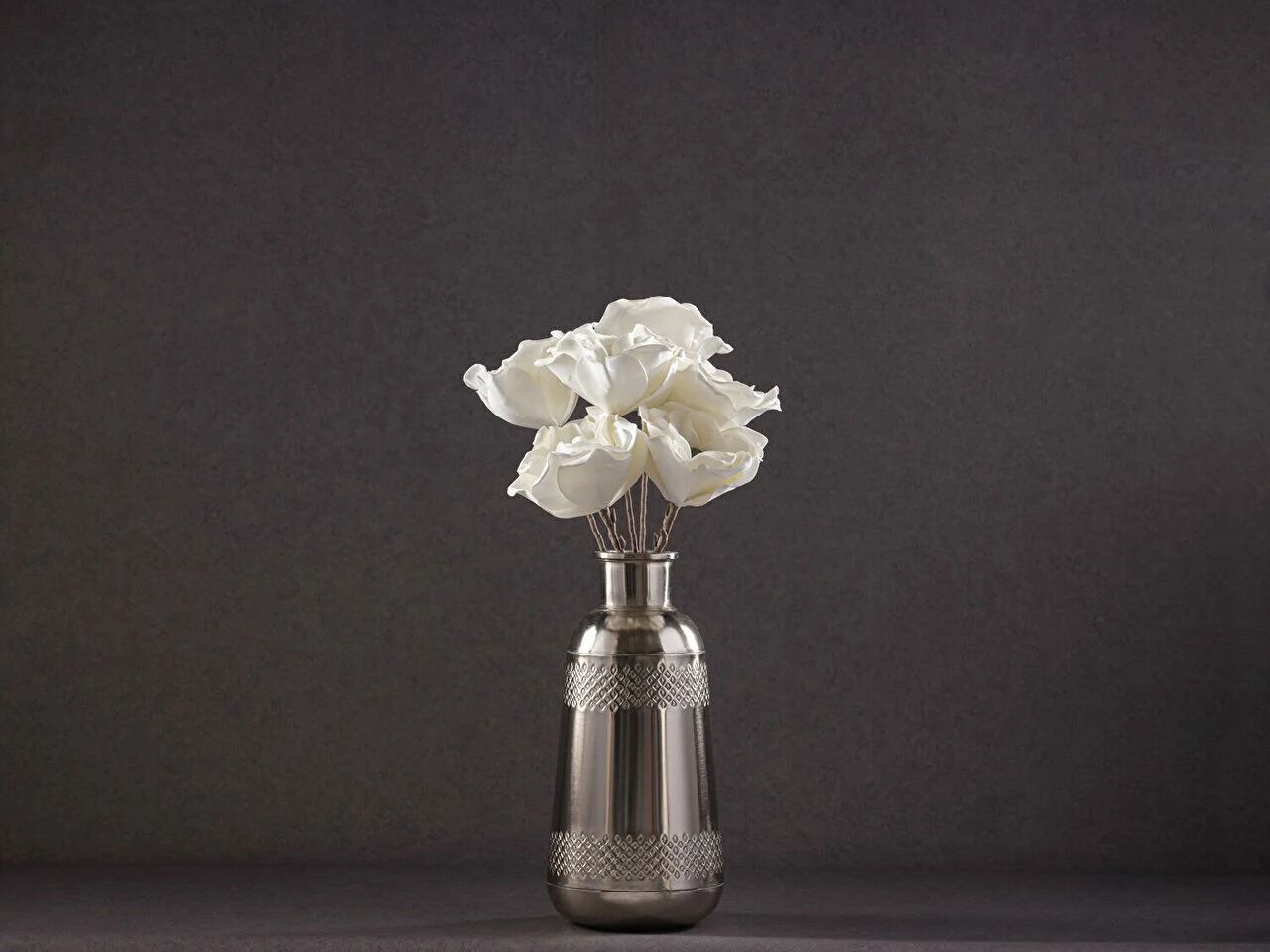Yapay Çiçek A01 Lkm19-111 Standart - Beyaz