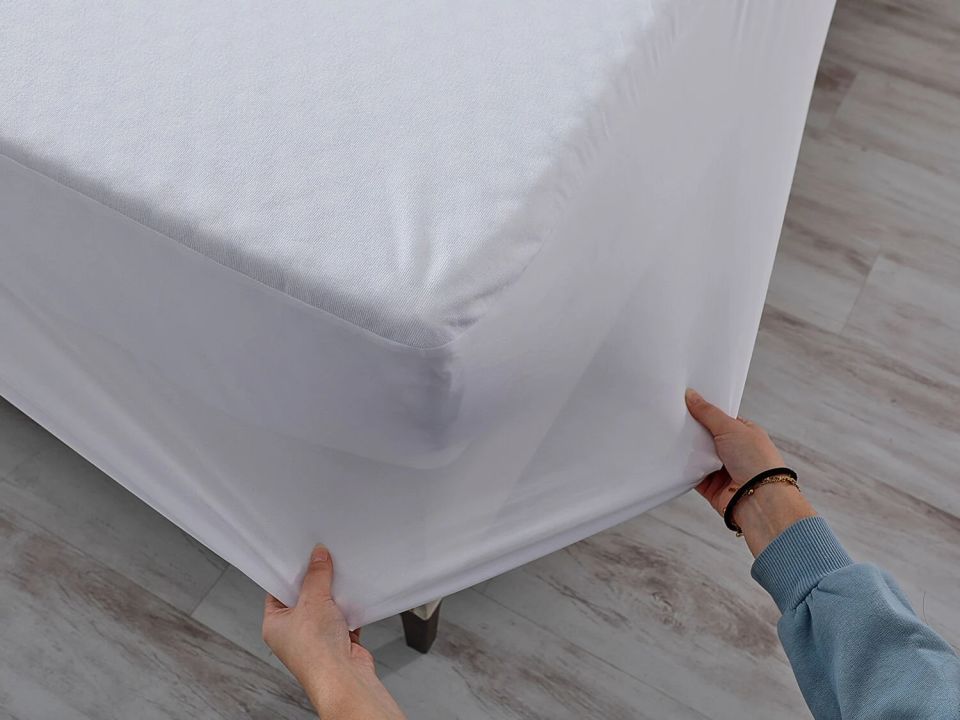 Softy Sıvı Geçirmez Fitted Alez 160 x 200 cm - Beyaz