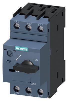 SIRIUS 3RV2 MOTOR KORUMA ŞALTERİ; TERMİK VE KISA DEVRE KORUMALI; 1;8-2;5A; 100kA BOY S00