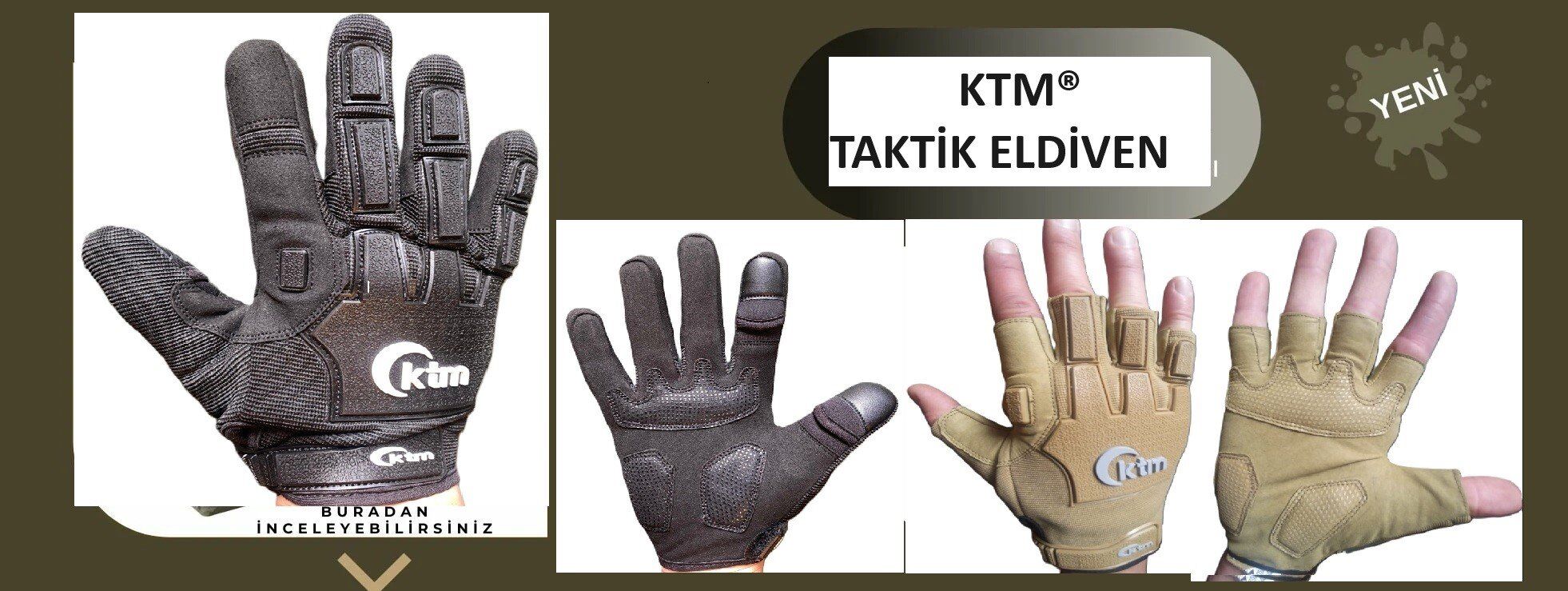 KTM® TAKTİK ELDİVEN