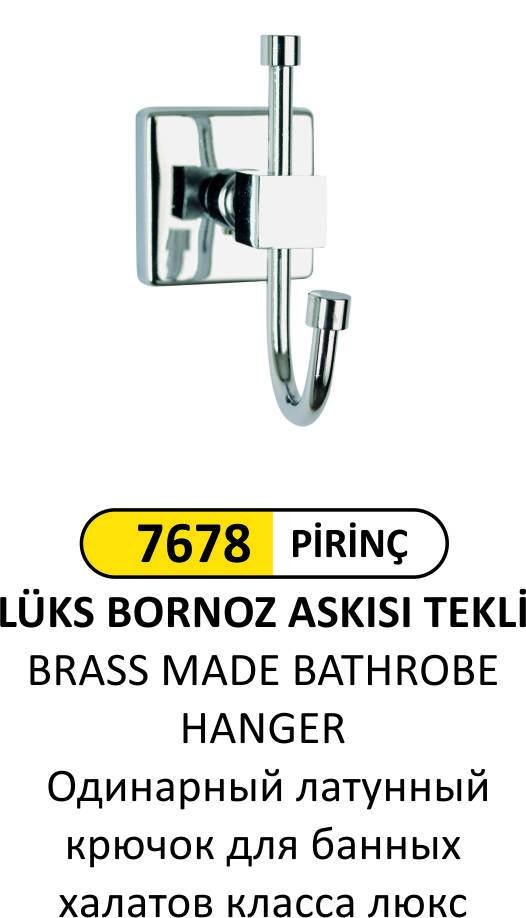 LÜKS PRİNÇ BORNOZ ASKISI TEKLİ