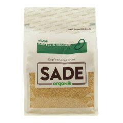 Sade Organik Koftelik Bulgur 1000 Gr