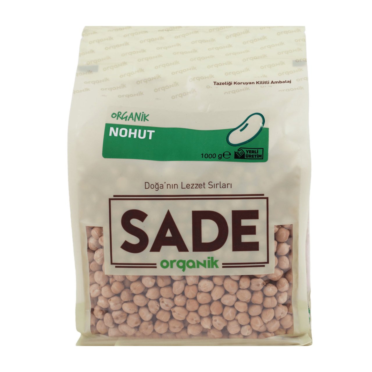 Sade Organik Nohut 1000 Gr