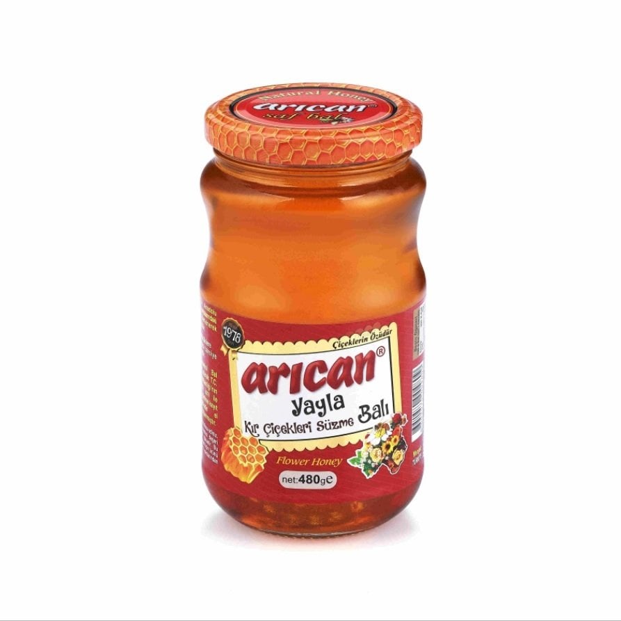 Arıcan Süzme Çiçek Bal 480 gr