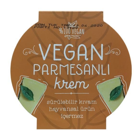 Trakya Çiftliği Vegan parmesan peynir 200 gr