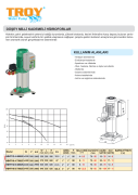 TROY HDHT12 A 4000/6  Tek Pompalı Dikey Kademeli Hidrofor  3 HP , 80 Mss , 8,5 m3/h