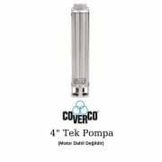 COVERCO 15/08  Tek Dalgıç Pompa, 4'' Derin Kuyu, Sondaj Pompası  3 HP , 46 Mss , 24 m3/h