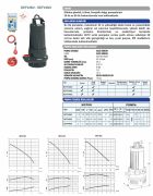 SUMAK SDTV 20/2 Döküm Gövdeli Dalgıç Foseptik Pompası (2.2 HP - Trifaze)