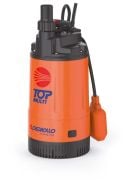 PEDROLLO TOP MULTI 3 Plastik Dalgıç Drenaj Pompası,  0,75 Hp , 33 Mss , 7,2 m3/h , 1,3mm partikül çapı , 5mt kablo