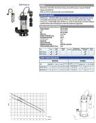 SUMAK SDF14/2-A Asansör Flatörlü Paslanmaz Foseptik Dalgıç Pompası (Monofaze) (1,5 Hp)
