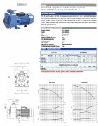 SUMAK DSM 220/2 Kendinden Klepeli Santrifüj Pompa (2.2 HP - Monofaze)